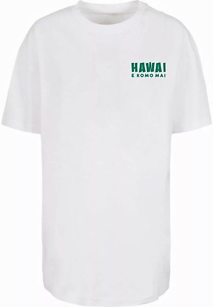 Merchcode T-Shirt Merchcode Ladies Hawai Oversized Tee (1-tlg) günstig online kaufen