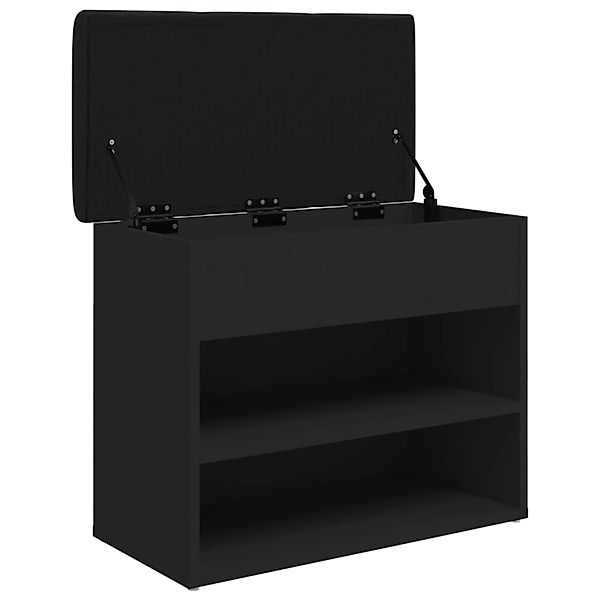 vidaXL Sitzbank Schuhbank Schwarz 62x32x50 cm günstig online kaufen