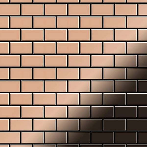 ALLOY Mosaik Fliese Massiv Metall Kupfer Gewalzt Kupfer 1,6mm Stark House-c günstig online kaufen