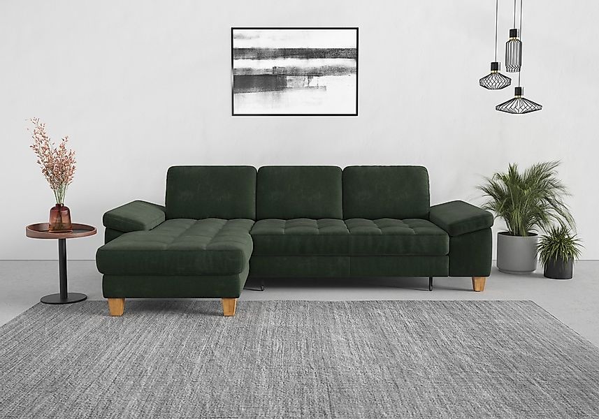 sit&more Ecksofa "Westham L-Form", mit Recamiere, mit oder ohne Bettfunktio günstig online kaufen