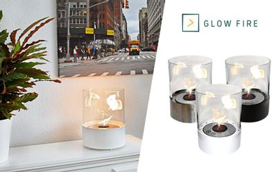 GLOW FIRE Echtfeuer-Dekokamin Ethanolkamin Glow Fire günstig online kaufen