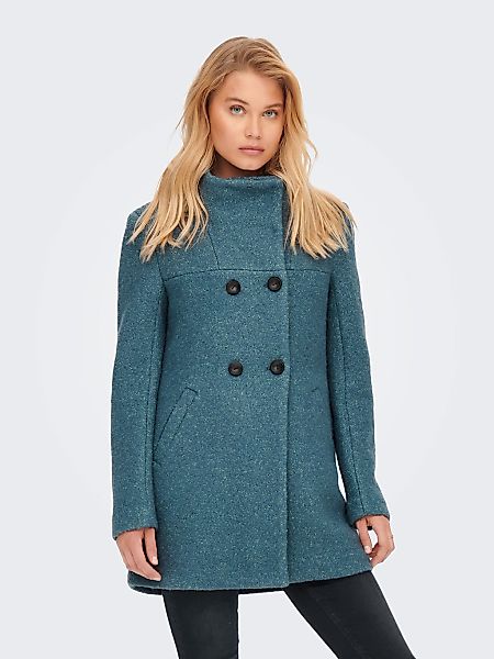 ONLY Langjacke "ONLNEWSOPHIA WOOL COAT OTW CC" Materialmix günstig online kaufen