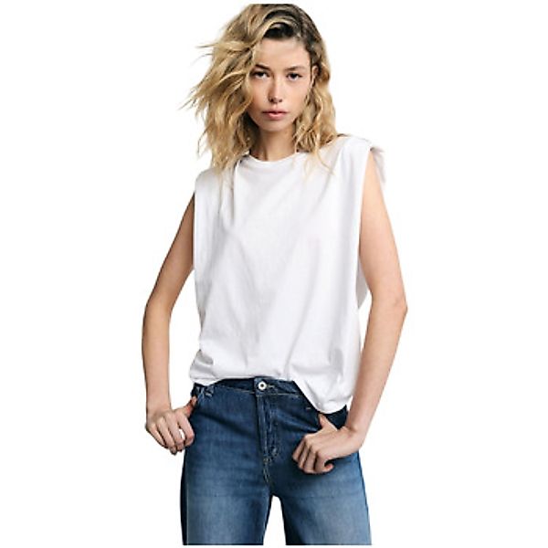 Please  Tank Top t855p26m22_bianco günstig online kaufen