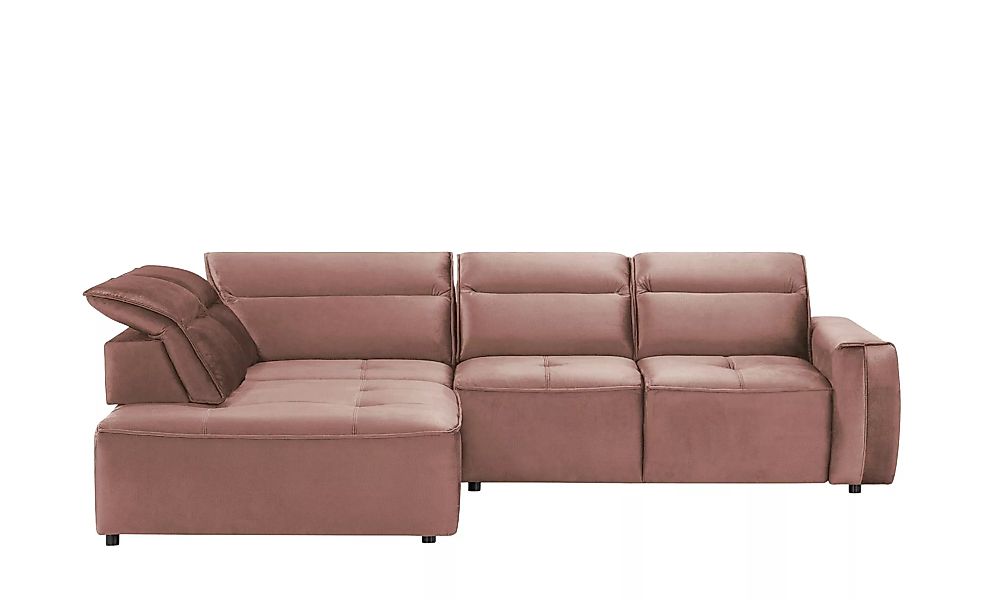 switch Ecksofa  Colombo - rosa/pink - 81 cm - Polstermöbel > Sofas > Ecksof günstig online kaufen