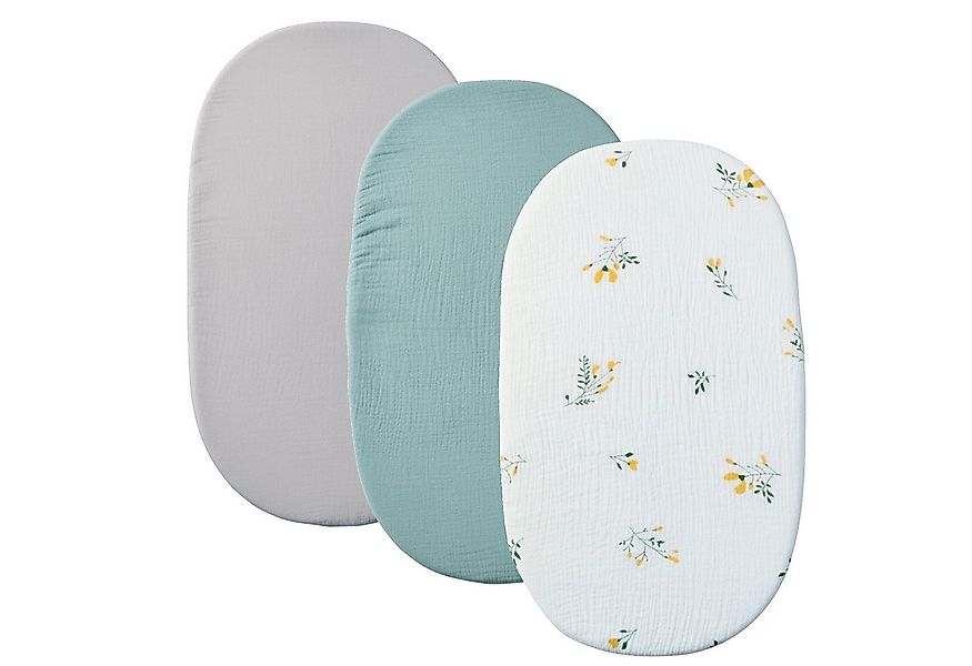 KEAYOO Spannbettlaken CL, (2 Stück), Spannbettlaken Musselin Weiche für Bab günstig online kaufen