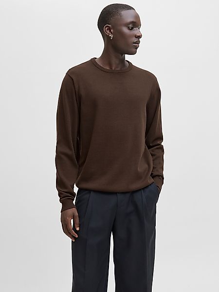 Jack & Jones Rundhalspullover "JJEBASIC KNIT CREW NECK NOOS", mit Rundhalsa günstig online kaufen