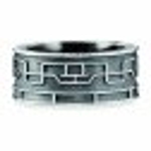 Ring 925/- Sterling Silber oxidiert Linien Japan günstig online kaufen