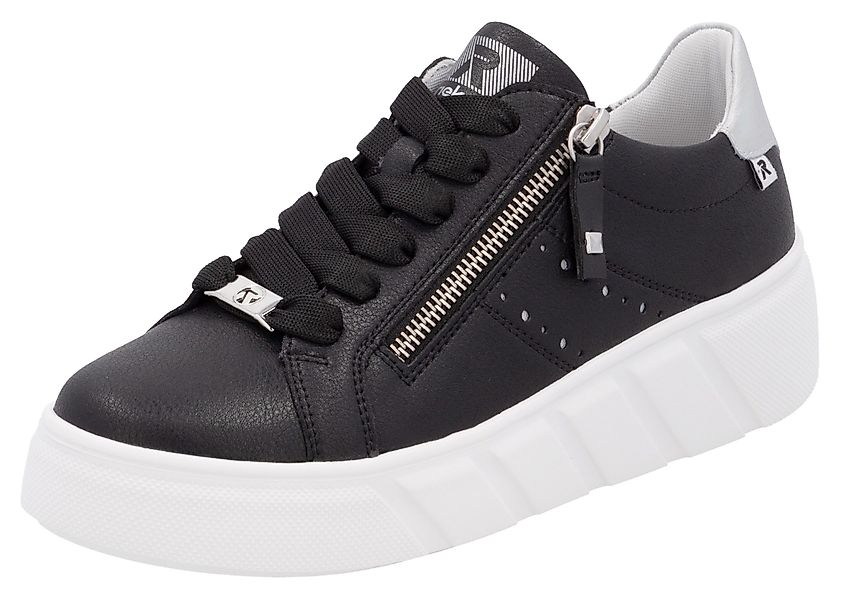 RIEKER Sport Plateausneaker, Freizeitschuh, Halbschuh, Schnürschuh günstig online kaufen