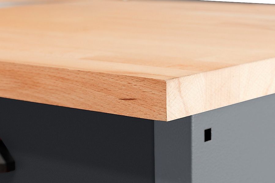 KÜPPER Werkbank 12150, 170x84x60 cm, 3 Schubladen, 3 Türen, 300 kg Traglast günstig online kaufen