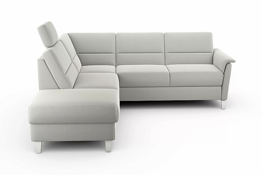 sit&more Ecksofa "Palmera L-Form", Federkern, wahlweise mit Bettfunktion un günstig online kaufen