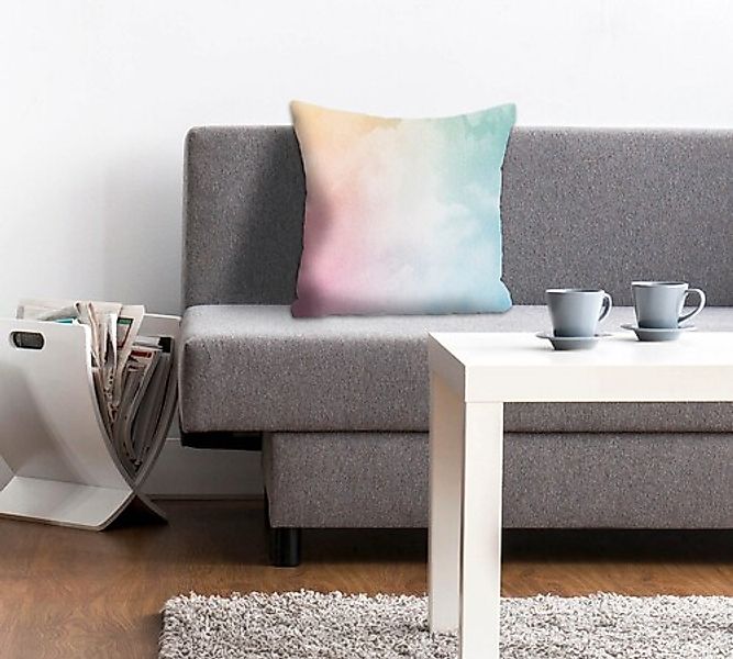 queence Dekokissen »Marvin«, Kissenhülle,Pastellfarbtöne,Sanft,Beruhigend,Z günstig online kaufen