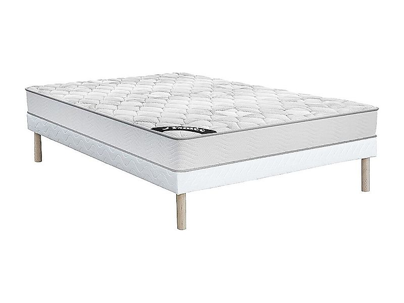 Taschenfederkernmatratze-Bettgestell-Set - 160 x 200 cm - Stärke 20 cm - SO günstig online kaufen