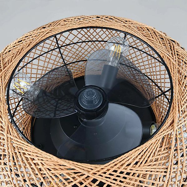 Reality Leuchten Deckenleuchte LILLESAND Deckenventilator mit günstig online kaufen