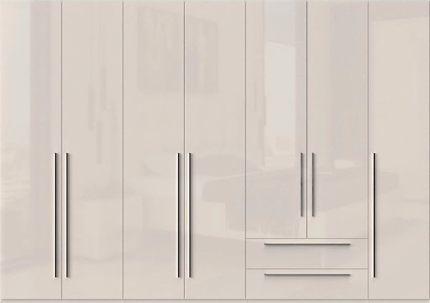 Places of Style Kleiderschrank »Piano, UV lackiert, hochglänzend in beige o günstig online kaufen