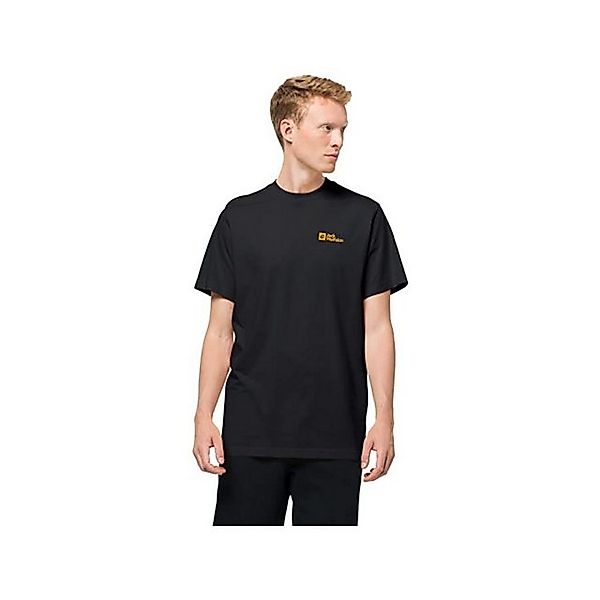 Jack Wolfskin Rundhalsshirt Rundhals T-Shirt ’für Herren in schwarz’ (1-tlg günstig online kaufen