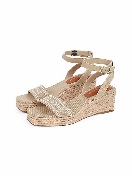 Tommy Hilfiger Keilsandalette "TOMMY HILFIGER ESPAD MID WEDGE", Riemchensan günstig online kaufen