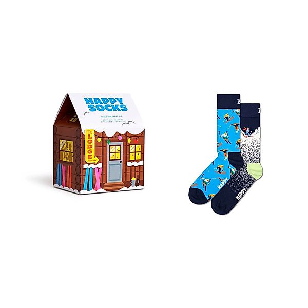Happy Socks Socken 2-Pack Skiing Chalet günstig online kaufen