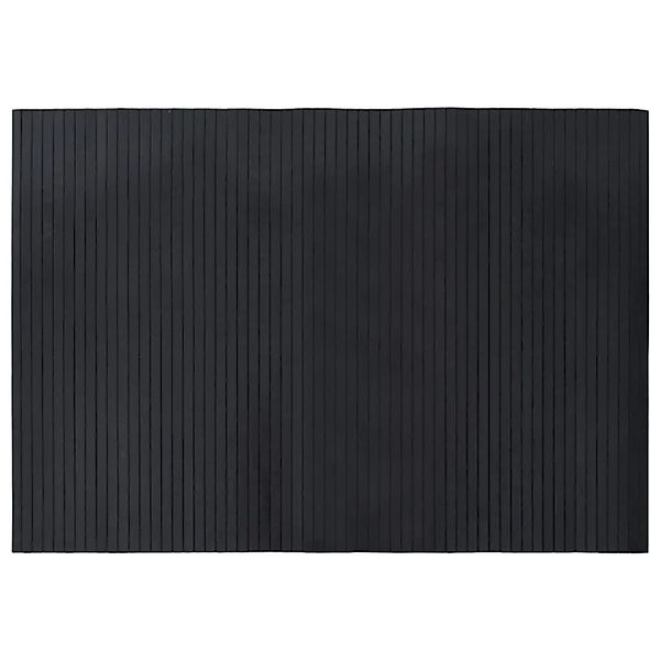 vidaXL Teppich Rechteckig Schwarz 70x100 cm Bambus 376738 günstig online kaufen