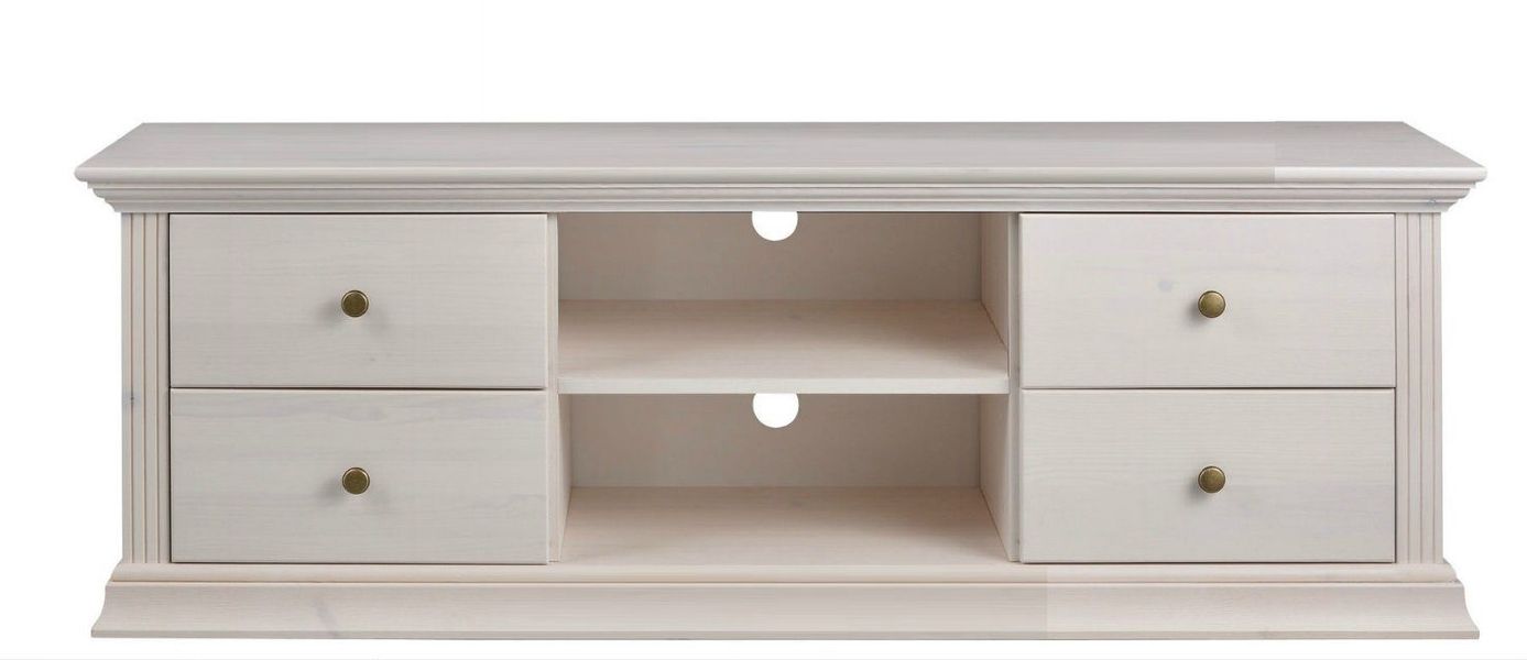 Clever-Moebel TV-Schrank TV Lowboard aus Kiefernholz günstig online kaufen