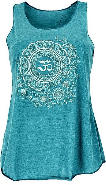 Guru-Shop T-Shirt Tanktop mit Ethnodruck, Om Mandala Yogatop -.. Festival, günstig online kaufen