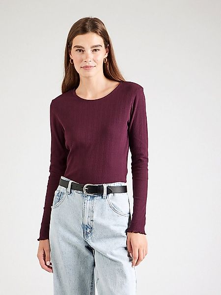 ONLY Langarmshirt (1-tlg) Lochmuster günstig online kaufen