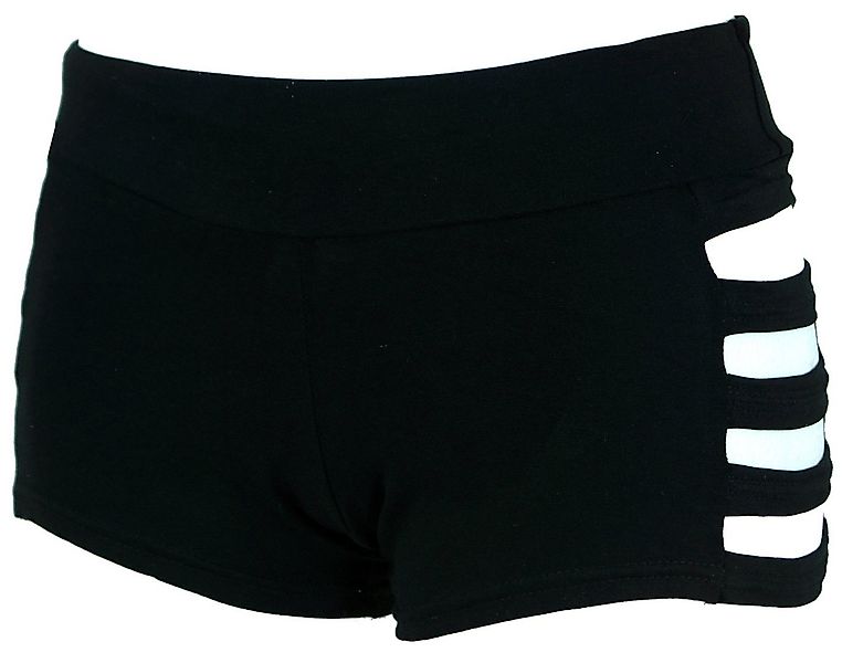 Guru-Shop Hose & Shorts Goa Pantys, Psytrance Hotpants, Shorts - schwarz al günstig online kaufen