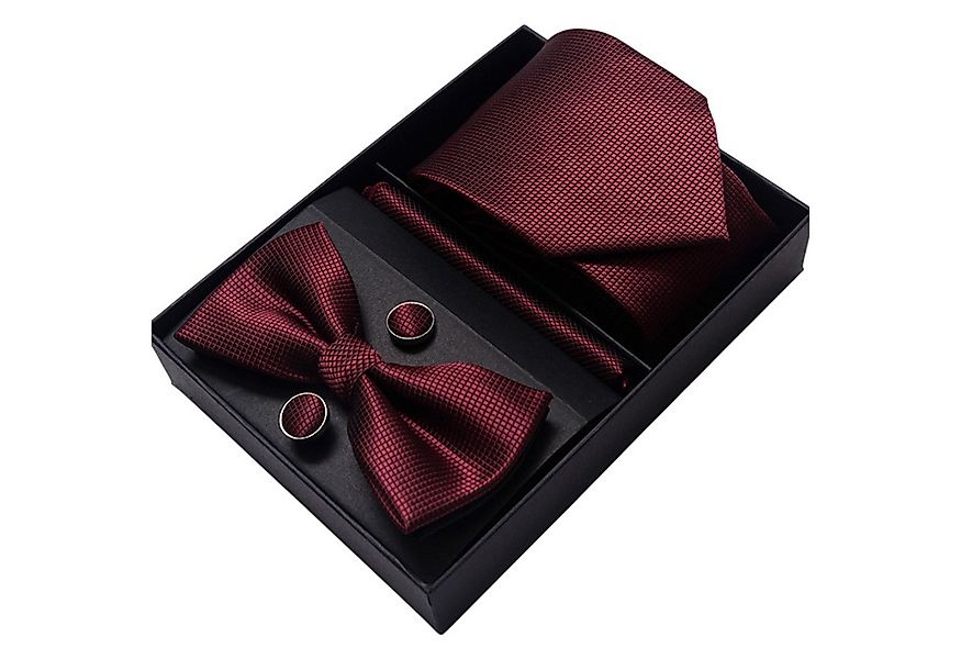 Refttenw Krawattennadel Set Herren Fliegen Set mit,Manschettenköpfe,Einstec günstig online kaufen