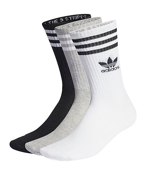 adidas Originals Freizeitsocken adidas Originals Crew 3 Pairs Socken Baumwo günstig online kaufen