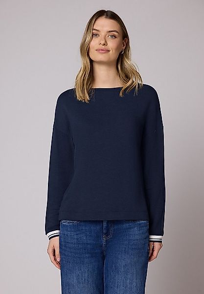 STREET ONE Langarmshirt mit U-Boot-Ausschnitt günstig online kaufen