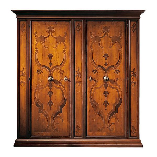 Xlmoebel Garderobenschrank Hochwertiger Kleiderschrank Möbel im Landhaussti günstig online kaufen