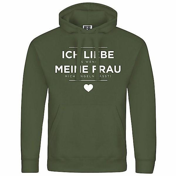 deinshirt Kapuzenpullover Herren Kapuzenpullover Ich liebe es wenn meine Fr günstig online kaufen