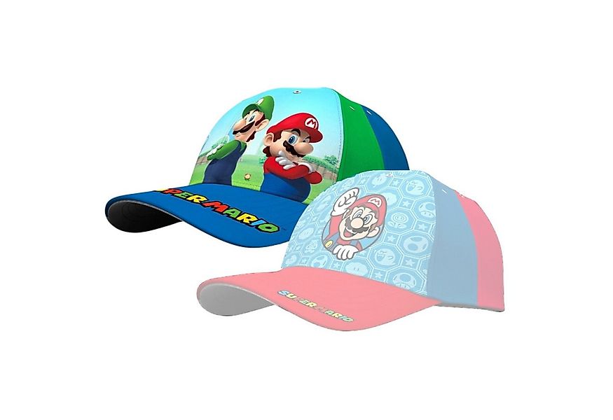 Super Mario Baseball Cap Klassische Baseball Cap aus 100% Baumwolle, mit Su günstig online kaufen