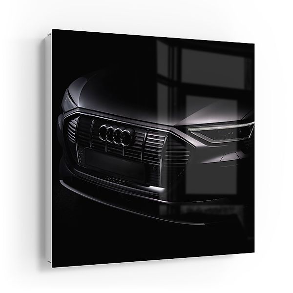 DEQORI Schlüsselkasten 'Audi Frontalaufnahme', Glas Schlüsselbox günstig online kaufen