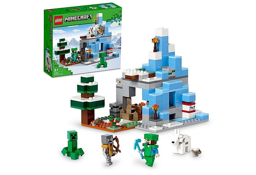 LEGO® LEGO® 21243 Minecraft - Die Vereisten Gipfel Konstruktions-Spielset günstig online kaufen