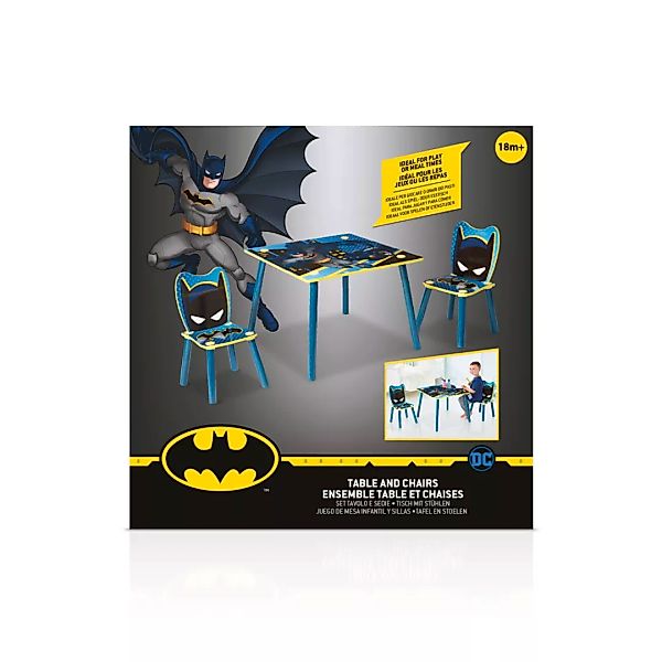 Batman - Set Aus Tisch Und 2 Stühlen Für Kinder  günstig online kaufen