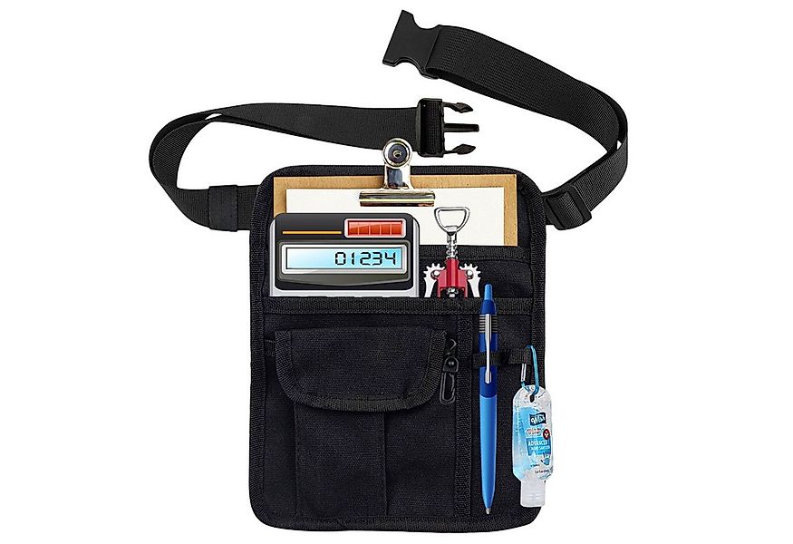 Refttenw Kellnerbörse Verstellbare Restaurant Server Taille Geldtasche, Can günstig online kaufen