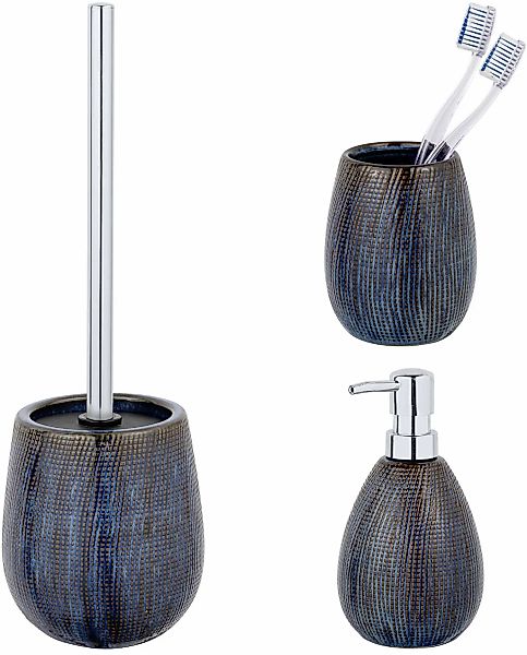 SCHÖNER WOHNEN-Kollektion Badaccessoire-Set ""Ronta"" aus Keramik, mit Zahn günstig online kaufen