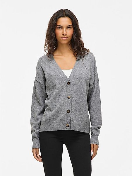 Vila Strickjacke VIRIL V-NECK KNIT CARDIGAN - NOOS Materialmix, regular fit günstig online kaufen