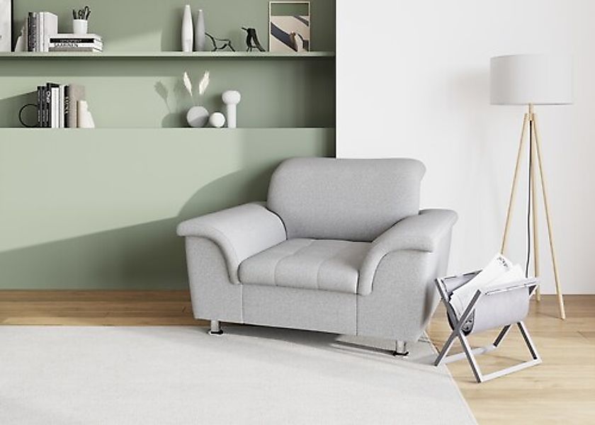 DOMO collection Sessel »Franzi, zeitlos & elegant, moderne Sitzheftung« günstig online kaufen