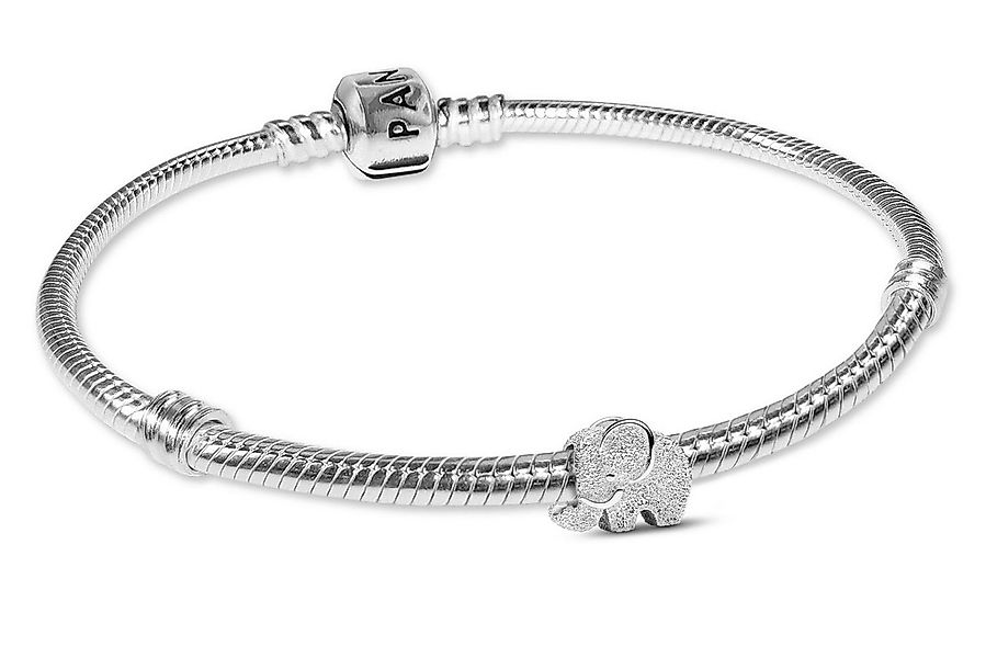 Pandora Charm-Armband DamenSilber Geschenkset mit Mini Elefant matt günstig online kaufen