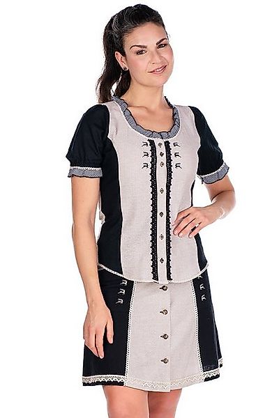 orbis Trachtenrock Trachtenrock - BERNADINE KURZ - schwarz/beige günstig online kaufen