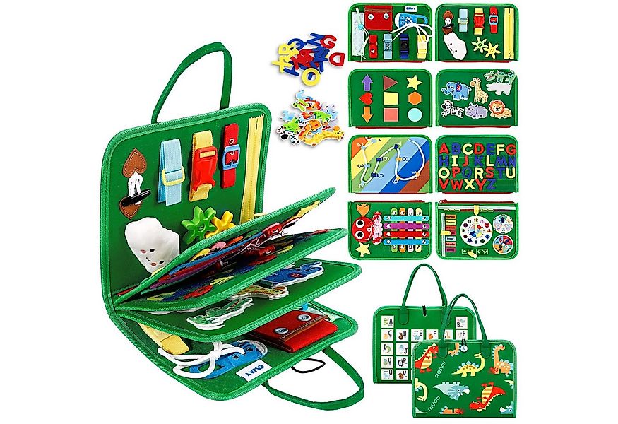 CLTYQ Lernspielzeug Montessori Sensory Activity Board Spielzeug zum der Fei günstig online kaufen