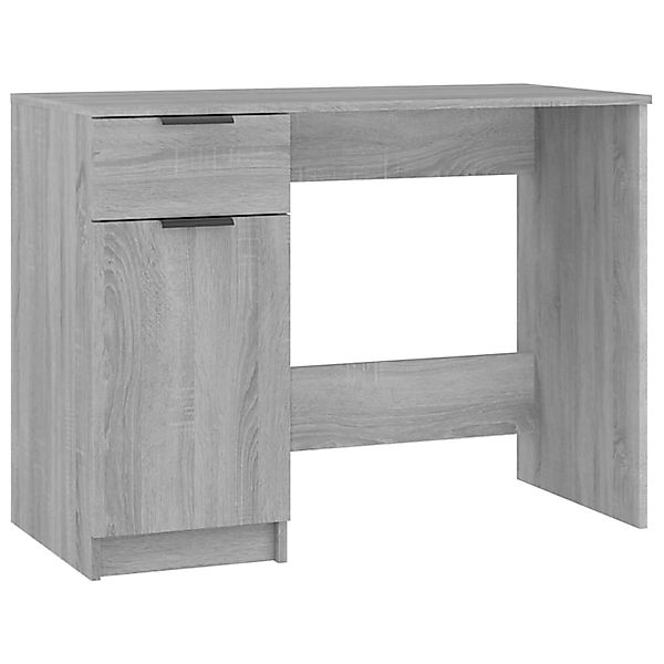 vidaXL Schreibtisch Grau Sonoma 100x50x75 cm Holzwerkstoff 817127 günstig online kaufen