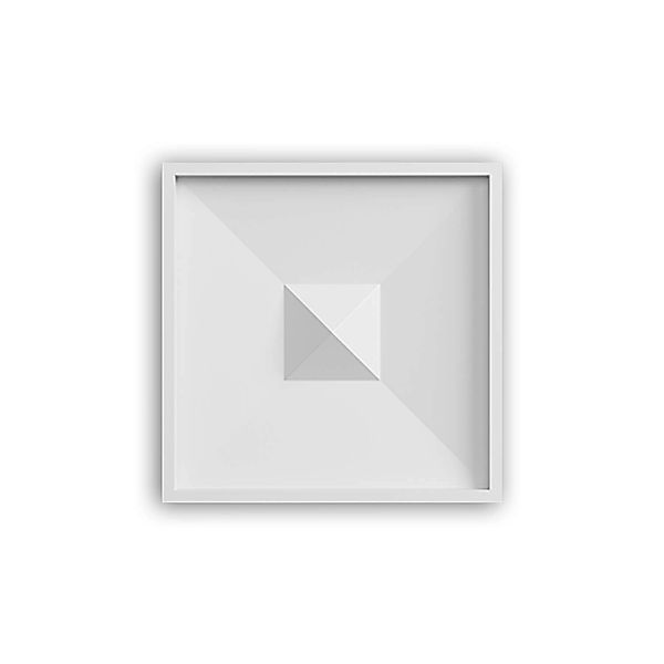 PROFHOME 162803 Zierelement Dekorelement Stuck Ornament 7,6 x 7,6 cm 7,6 cm günstig online kaufen