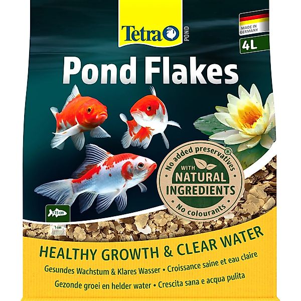 Tetra Pond Fischfutter Flakes 4, günstig online kaufen