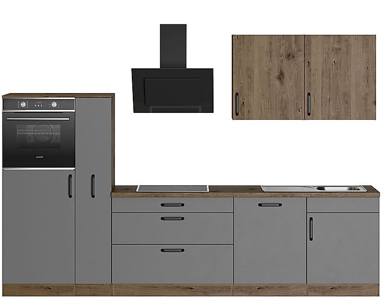 wiho Küchen Küchenzeile Elba, TOPSELLER, wahlweise mit Hanseatic E-Geräten, günstig online kaufen