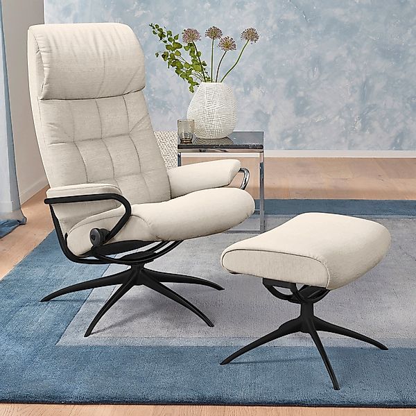 Stressless Relaxsessel "London", (Set, Relaxsessel mit Hocker), mit Hocker, günstig online kaufen