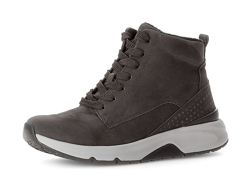 Gabor Rollingsoft Schnürboots, Keilabsatz, Freitzeitschuh, High-Top-Sneaker günstig online kaufen