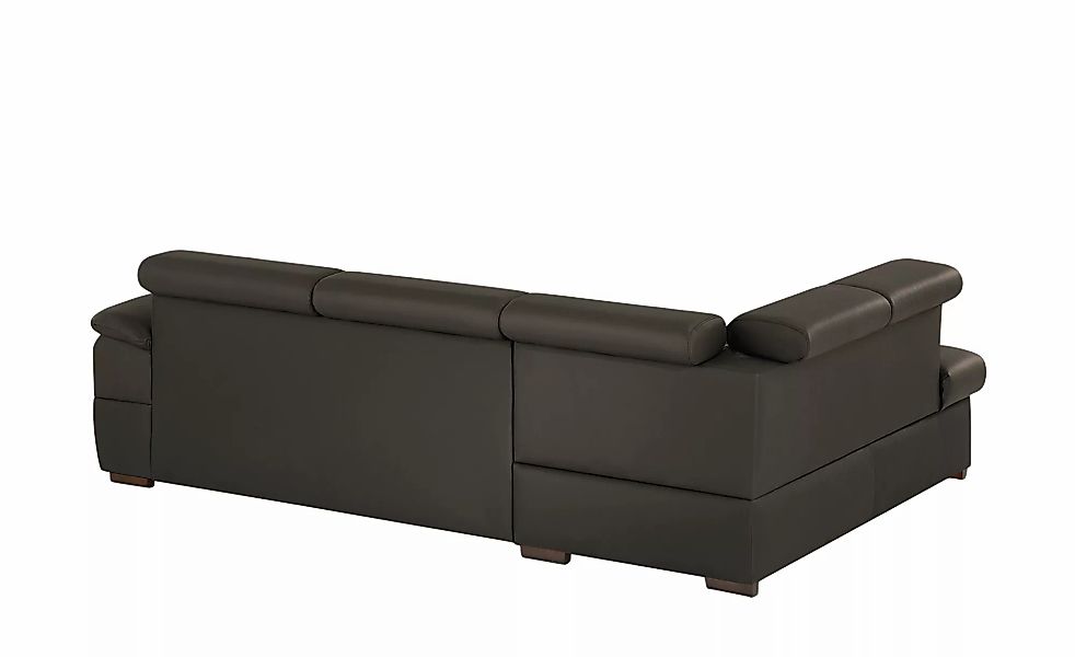 uno Ecksofa aus Echtleder Town ¦ braun ¦ Maße (cm): B: 264 H: 76 T: 210.0 P günstig online kaufen