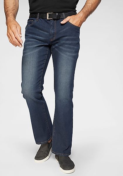 Arizona Bootcut-Jeans Mike ausgestelltes Bein, niedrige günstig online kaufen